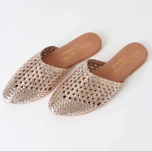 Coconuts by Matisse Island Gold✨ Leather Mules 9 - Picture 2 of 11